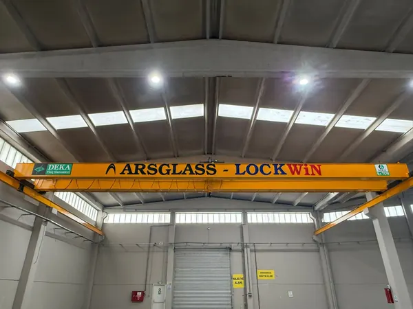 Arsglass - Lockwin - Double Girder Overhead Crane project, photo 2