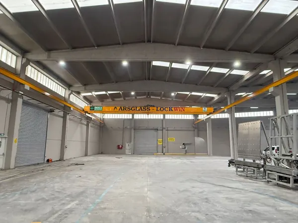 Arsglass - Lockwin - Double Girder Overhead Crane project, photo 3