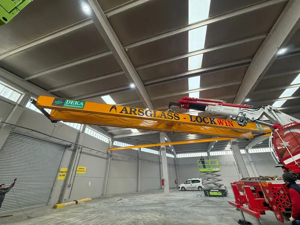 Arsglass - Lockwin - Double Girder Overhead Crane project, photo 4