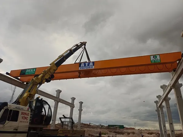 Ata Prefabrik - Single Girder Crane project, photo 3