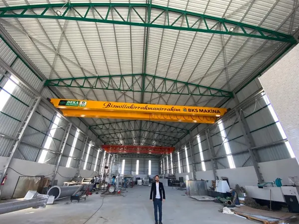 BKS Makina - Double Girder Overhead Crane project, photo 2