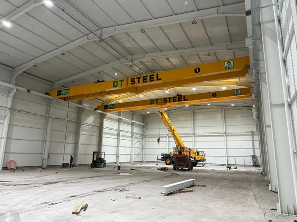 DT Steel - Double Girder Overhead Crane project, photo 2