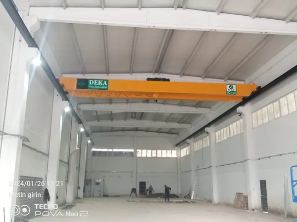 Engin Çıralı İnşaat - Double Girder Overhead Crane project