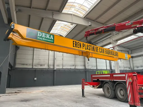 Eren Plastik ve Cam Fabrikaları - Double Girder Overhead Crane project, photo 6