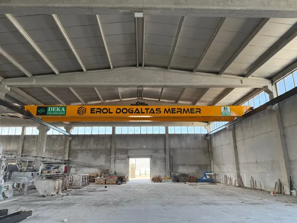 Erol Doğaltaş Mermer - Double Girder Overhead Crane project