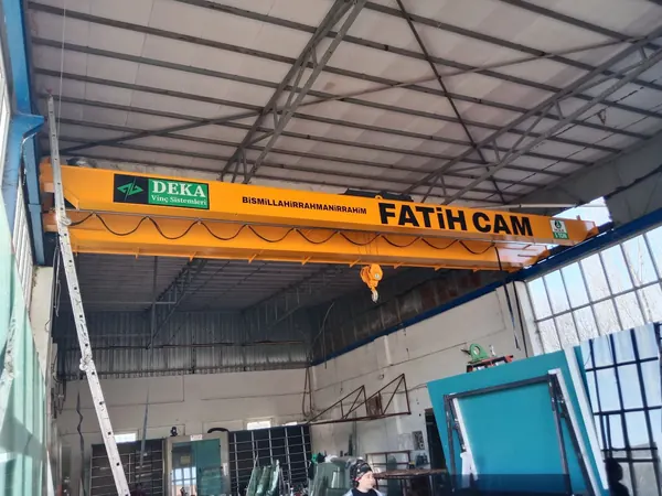 Fatih Cam - Double Girder Overhead Crane project, photo 2