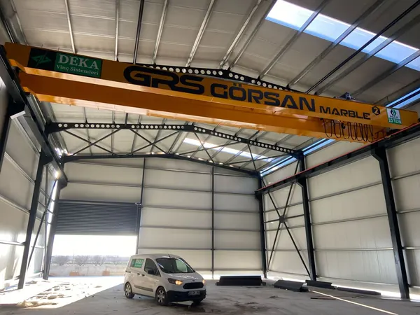 Görsan Marble - Double Girder Overhead Crane project