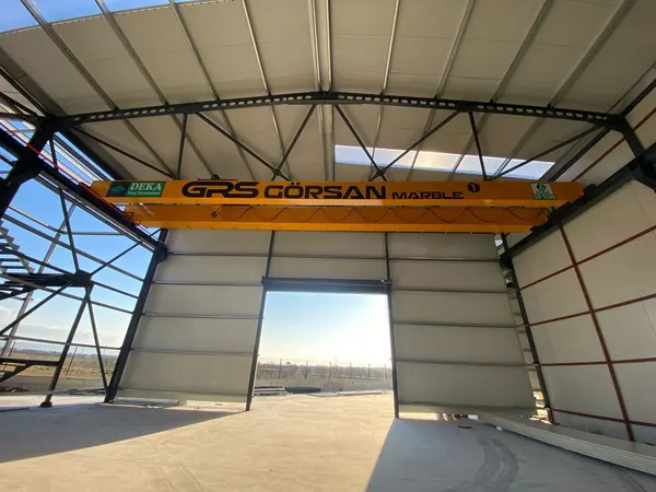 Görsan Marble - Double Girder Overhead Crane project, photo 2