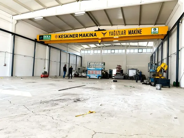 Keskiner Makina - Yağızlar Makine - Double Girder Overhead Crane project
