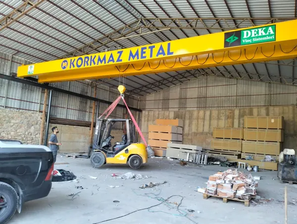 Korkmaz Metal - Single Girder Crane project