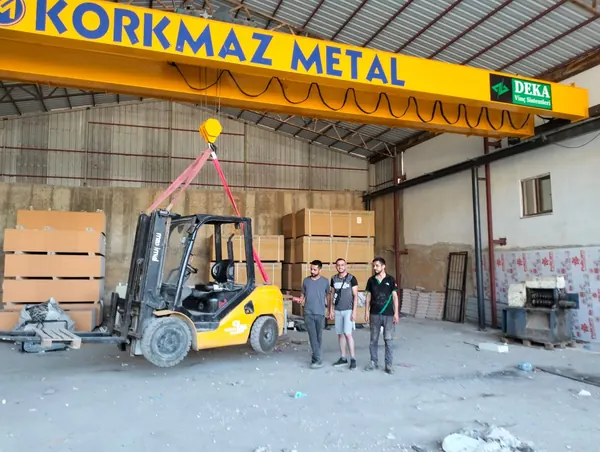 Korkmaz Metal - Single Girder Crane project, photo 2