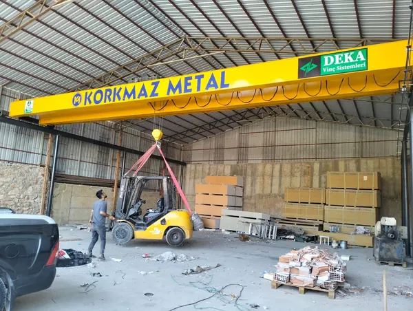 Korkmaz Metal - Single Girder Crane project, photo 3