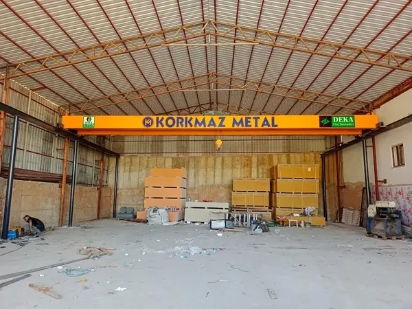 Korkmaz Metal - Single Girder Crane project, photo 4