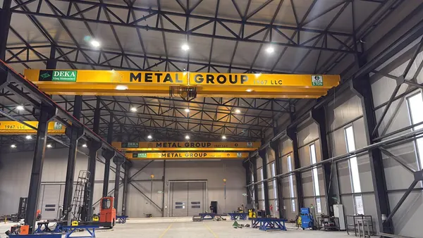 Metal Group 1967 LLC - Double Girder Overhead Crane project, photo 3