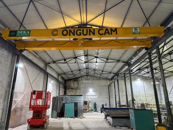 Ongun Cam - Double Girder Overhead Crane project