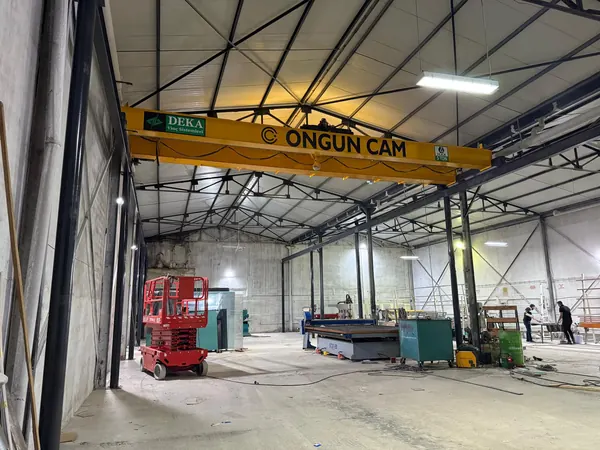 Ongun Cam - Double Girder Overhead Crane project, photo 2