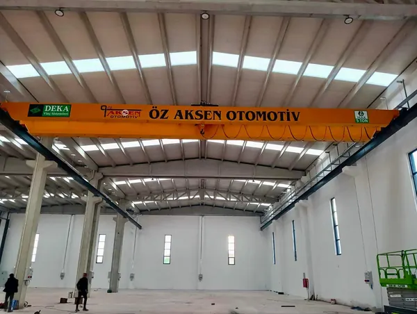 Öz Aksen Otomotiv - Double Girder Overhead Crane project