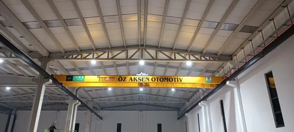 Öz Aksen Otomotiv - Double Girder Overhead Crane project, photo 2