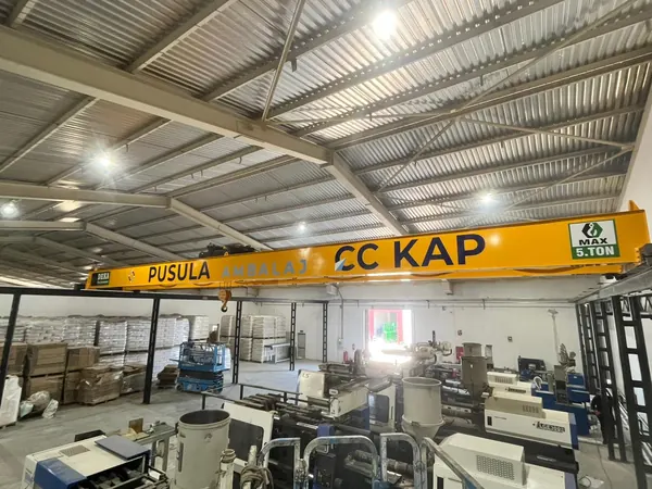 Pusula Ambalaj - CC Kap - Double Girder Overhead Crane project