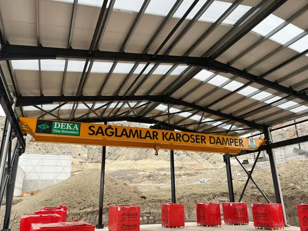 Sağlamlar Karoser Damper - Double Girder Overhead Crane project, photo 2