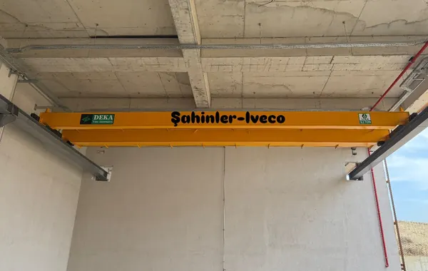 Şahinler - Iveco - Double Girder Overhead Crane project